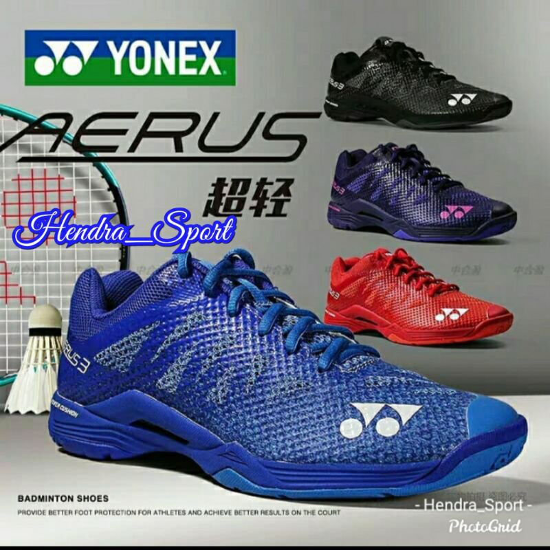 SEPATU YONEX POWER CUSHION AERUS 3 PREMIUM IMPOR | Shopee Indonesia