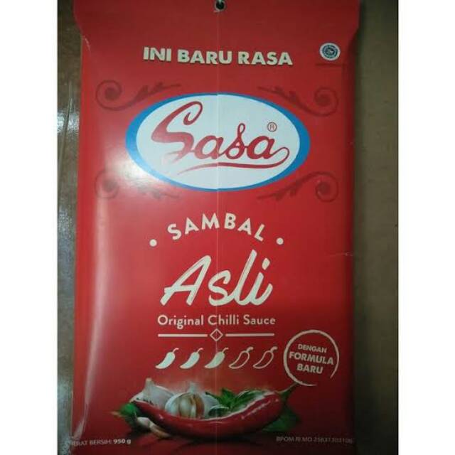 

Sambal sasa asli 1kg