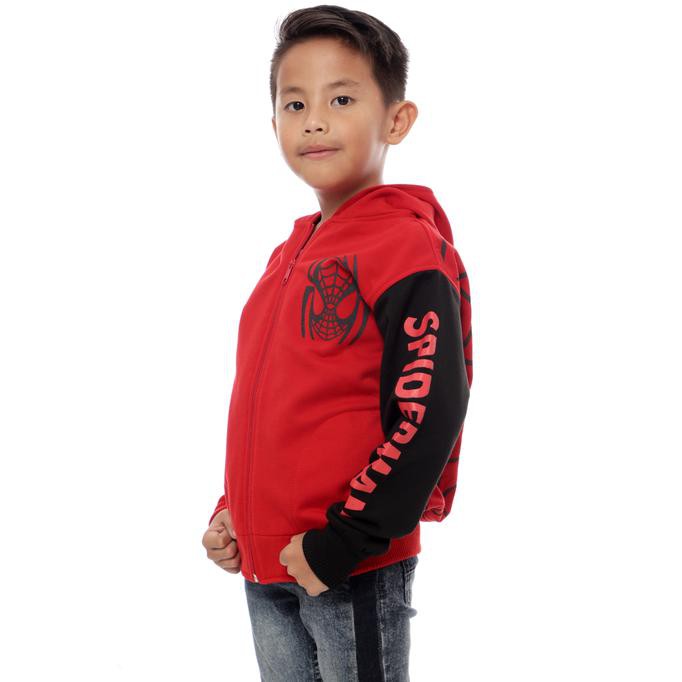 Jaket Anak Karakter Spiderman Avangers - M