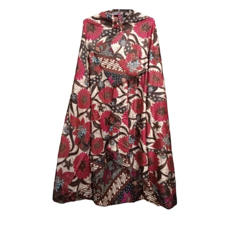 Mukena batik tulis dewasa Jumbo oleh oleh jogja solo Pekalongan alat sholat rukuh telekung ijab