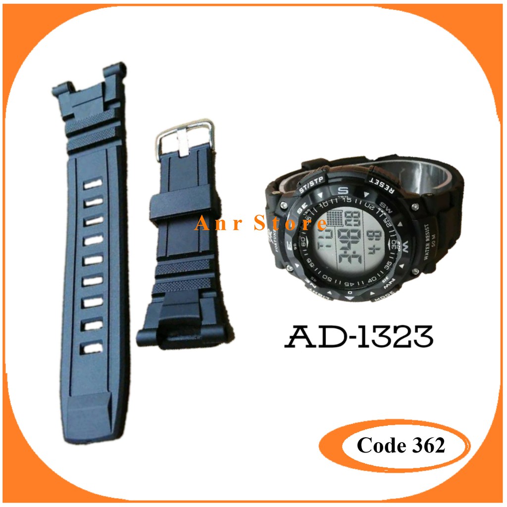 Tali Jam Tangan Fortuner AD-1323 AD1323 AD 1323 Free Pen