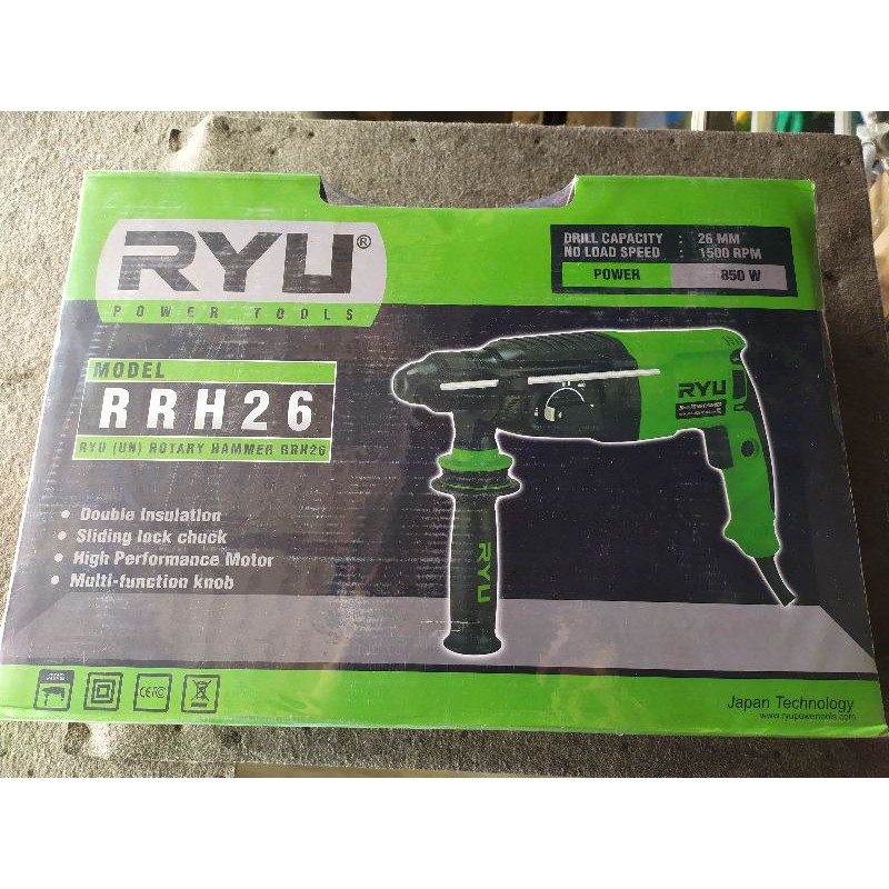 Mesin Bor Bobok RYU RRH 26