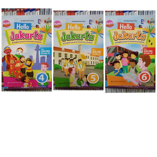 Hello Jakarta kelas 4,5,6 SD K13 revisi
