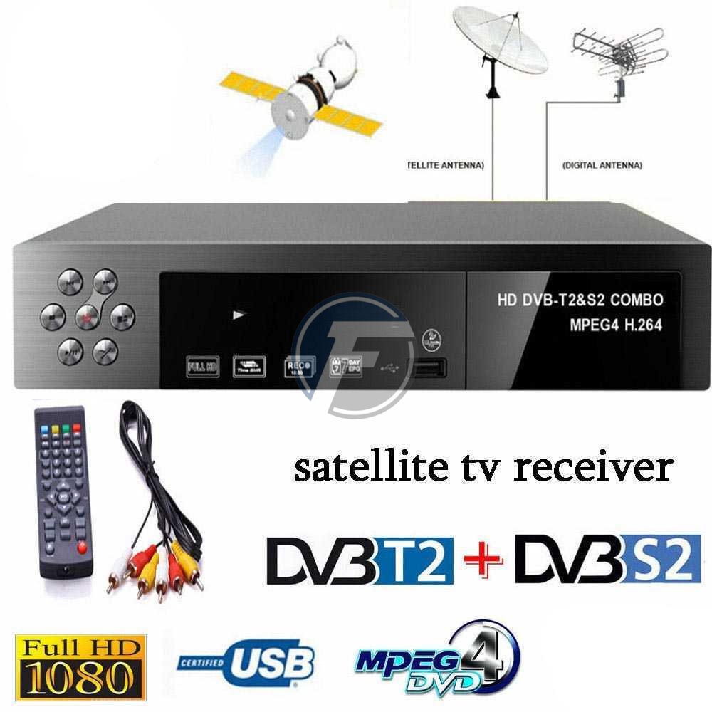 Montage VT6000 Smart Digital TV Box Receiver 1080P DVB-T2 + DVB-S2 (Hafifa19)
