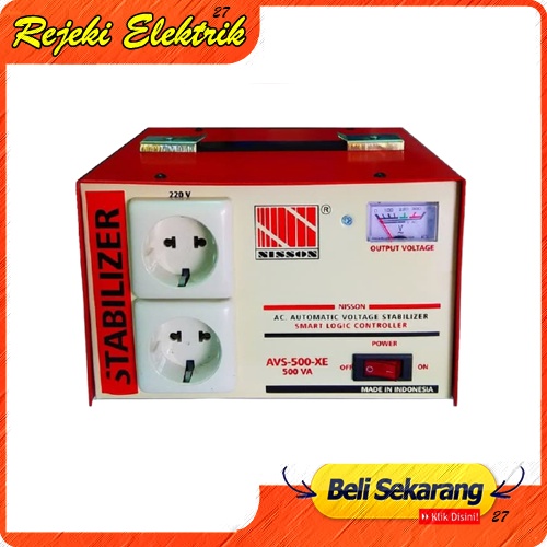 SCORE AVS 500V Stabilizer Alat Untuk Menstabilkan Voltage Listrik - Terbaru