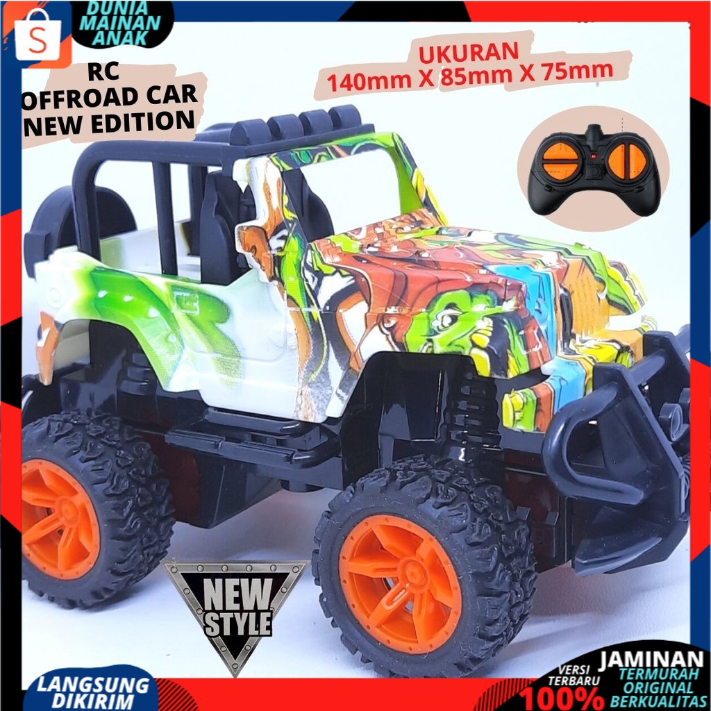 Mobil Remot Kontrol / RC Offroad / Rock Crawler Mobil Jeep Remote Control Mini Climber New Edition