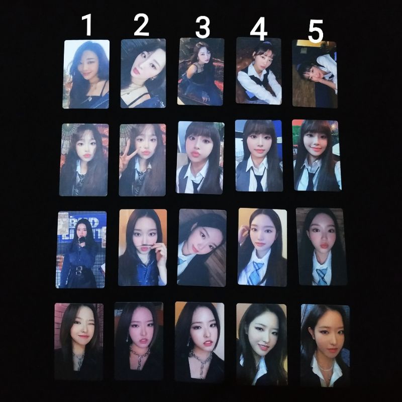[READY] SHARING LOONA SEASON GREETINGS 2022 PHOTOCARD (YVES, CHUU, GOWON, OLIVIA HYE)