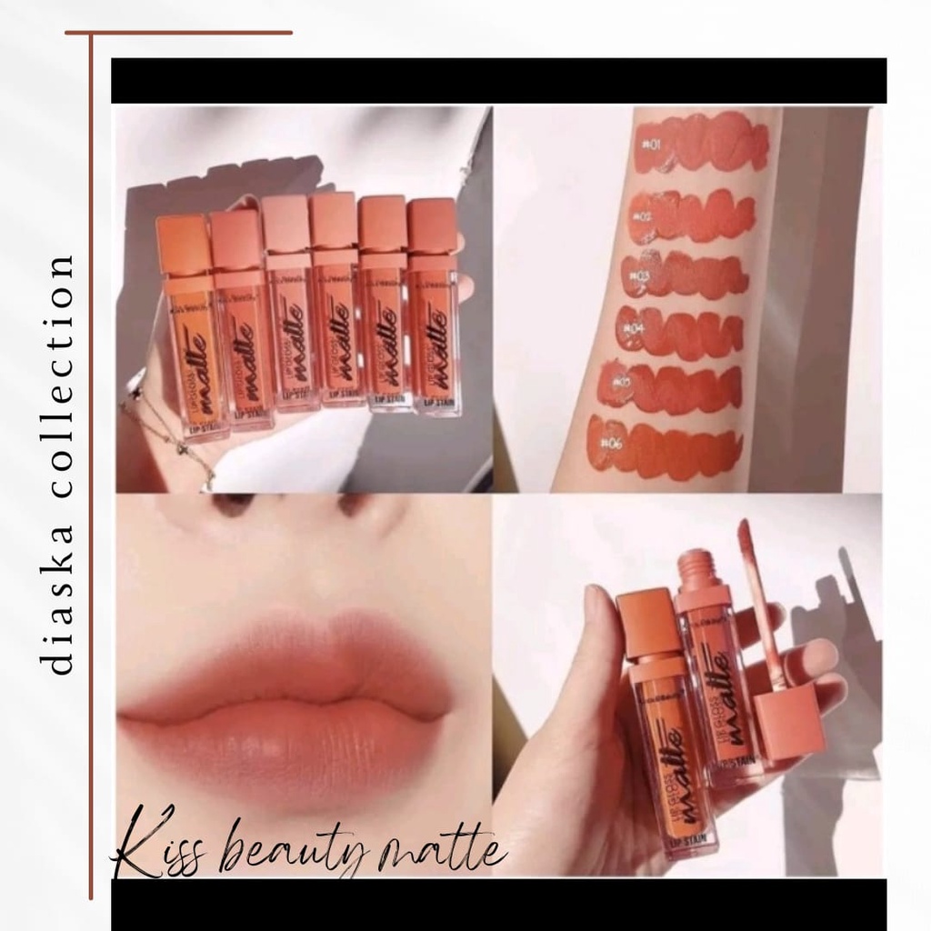 KISS BEAUTY LIP GLOSS MATTE