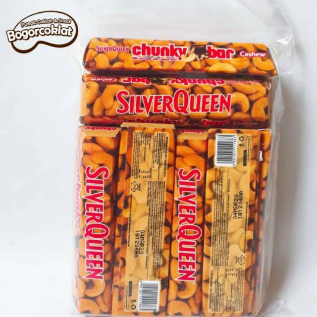 

Silverqueen Chungkybar 100gr isi 8pcs