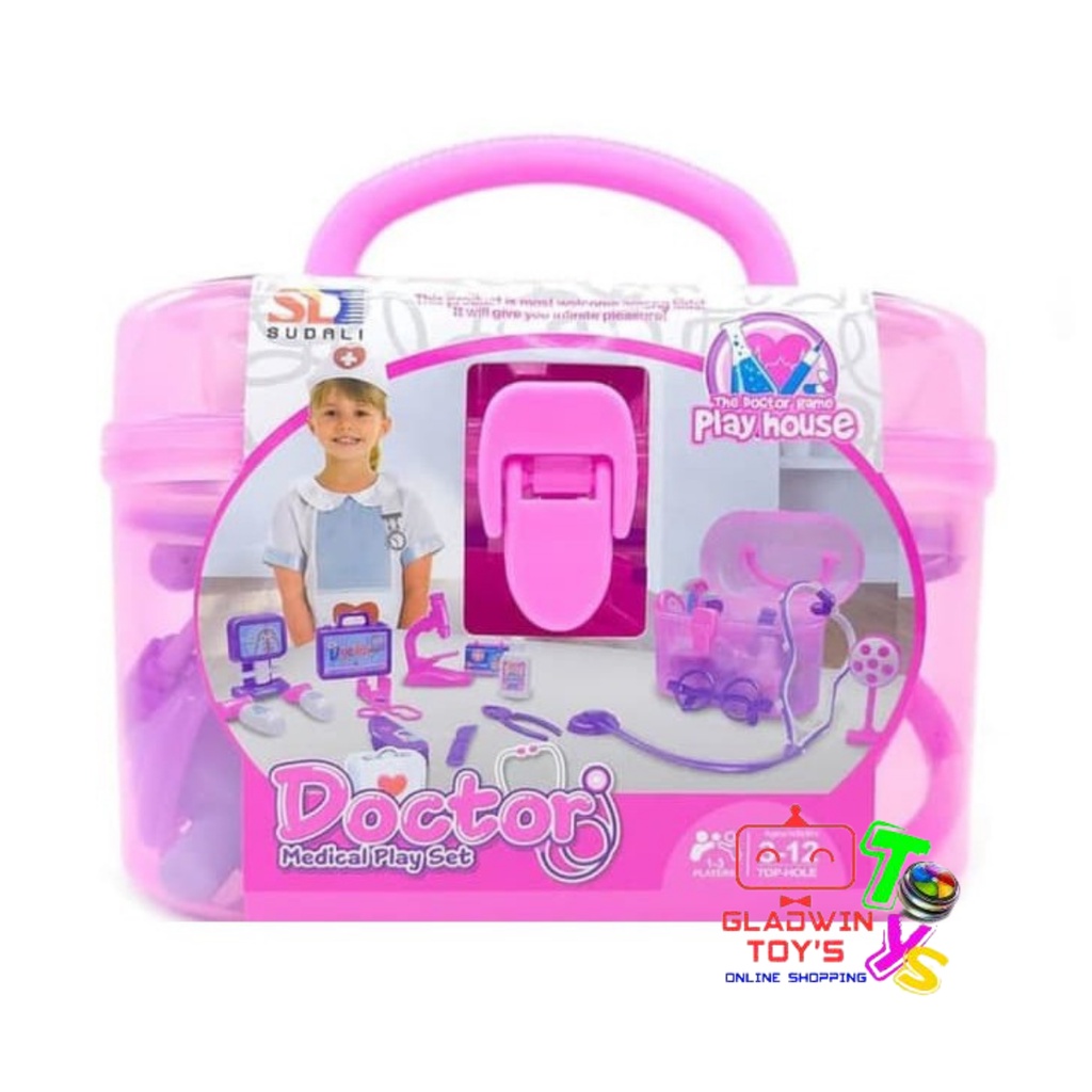 MAINAN DOKTER SET DOCTOR MEDICAL PLAYSET BOX DOKTER KECIL