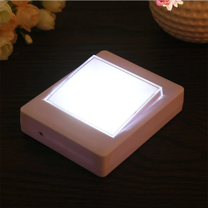 Mini Magnetic Switch COB LED Emergency Night Lights Closet Wall Lamp