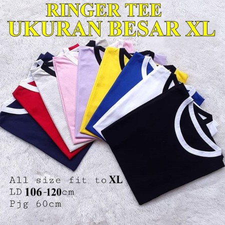 RINGER TEE XL / RINGER TEE POLOS