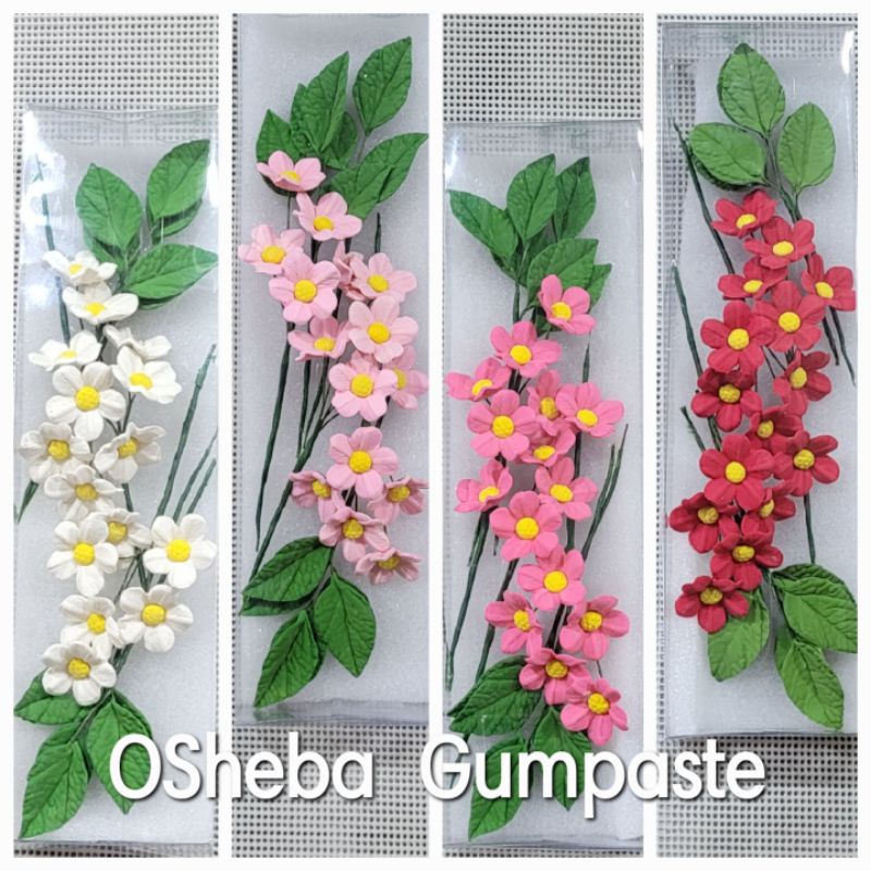 

[osheba] gumpaste bunga filler Blossom BB set