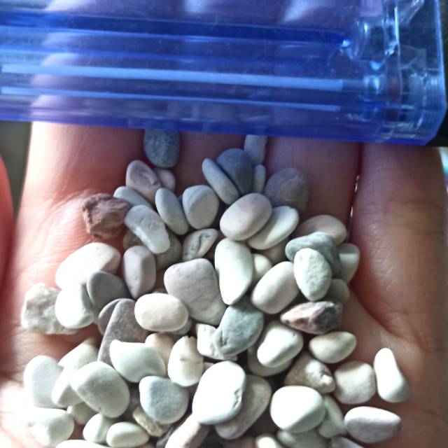 Batu hiasan / batu alam pancawarna 1kg