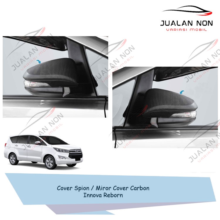 Cover Spion Mirror Cover Carbon Mobil Innova Reborn