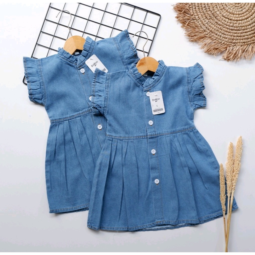 DRESS VANESHA DRESS JEANS ANAK 2-5th Dress anak Jeans DRESS VANESHA / DRESS JEANS ANAK