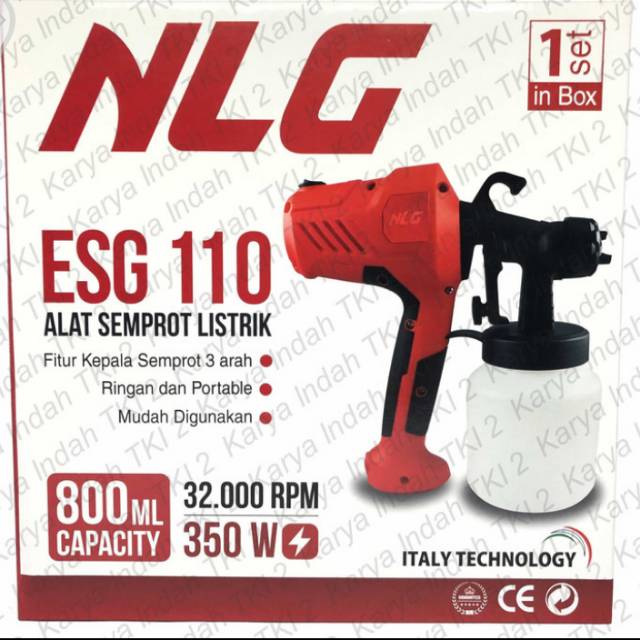 NLG spray gun Elektrik