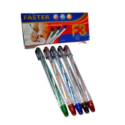

Big Surprise Pen / Balpoin / pena / Pulpen Faster F3, 0.5mm ( isi 12 pcs )