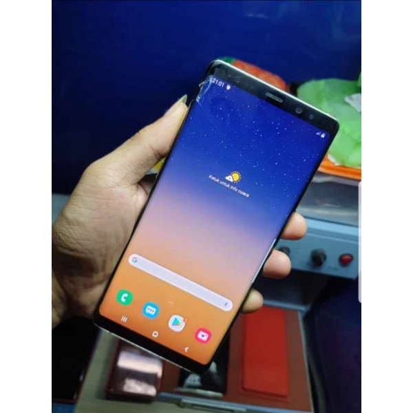 lcd samsung note 8 retak no minus