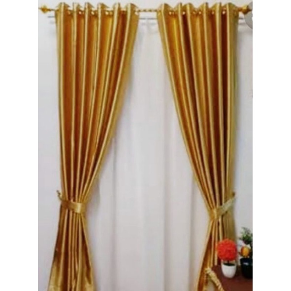 PROMO GORDEN BLACK OUT POLOS TEBAL WARNA GOLD