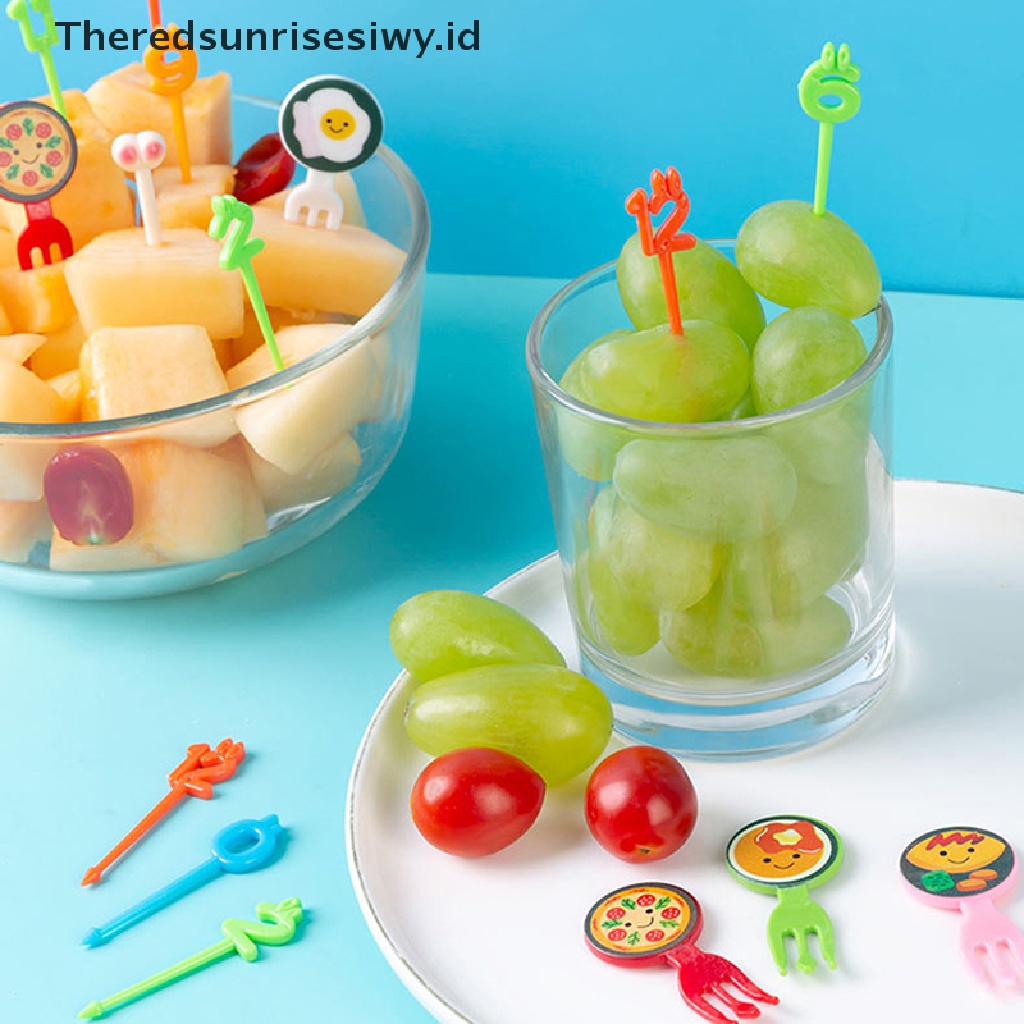 # Alat Pemotong Buah # Garpu Buah / Sayur / Bento Mini Lucu Untuk Anak