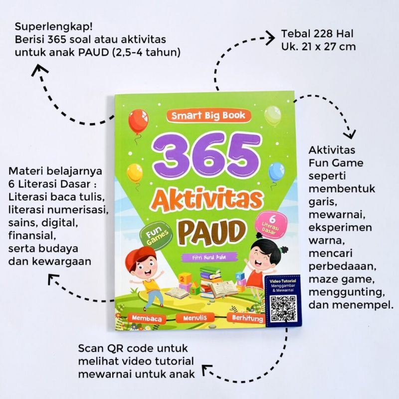 

SMART BIG BOOK 365 AKTIVITAS PAUD