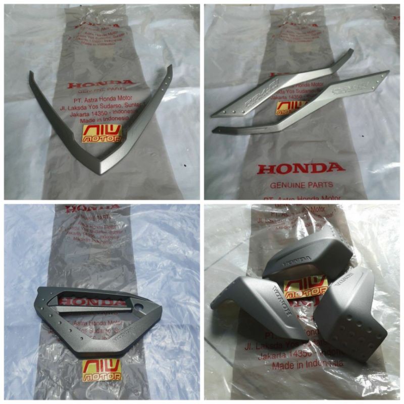 Paket aksesoris garnis vario 125-150fi esp led 2015-2017 original ahm