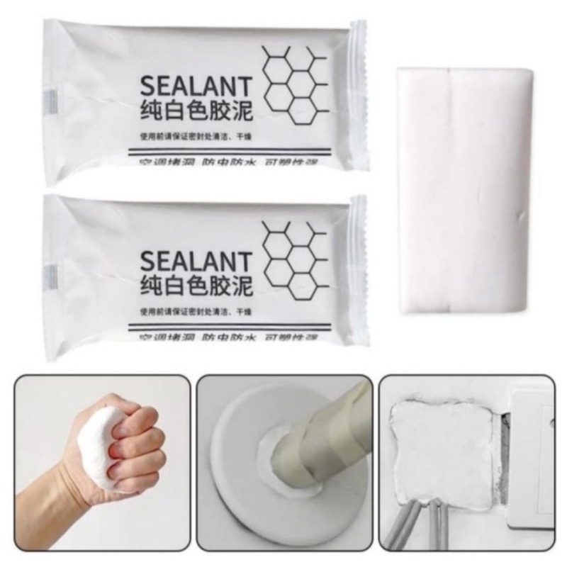 DEMPUL AJAIB / DEMPUL TEMBOK DINDING SEALANT TAMBAL PENUTUP LUBANG SEMEN TUTUP SELANG