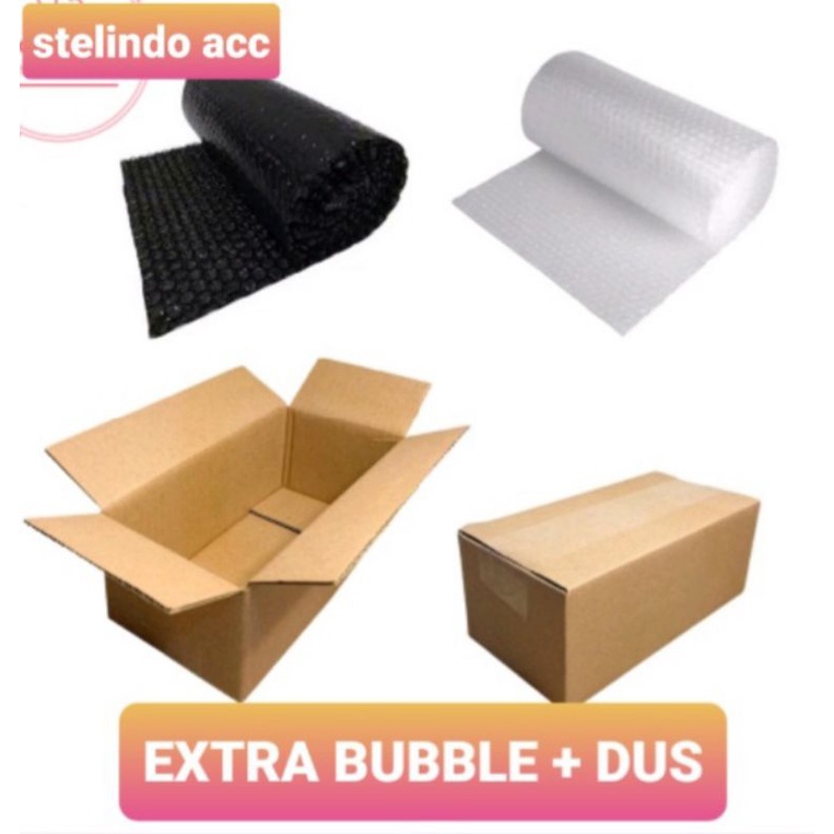 

EXTRA BUBBLE WARP DAN KARDUS TAMBAHAN KEMASAN UNTUK KEAMANAN