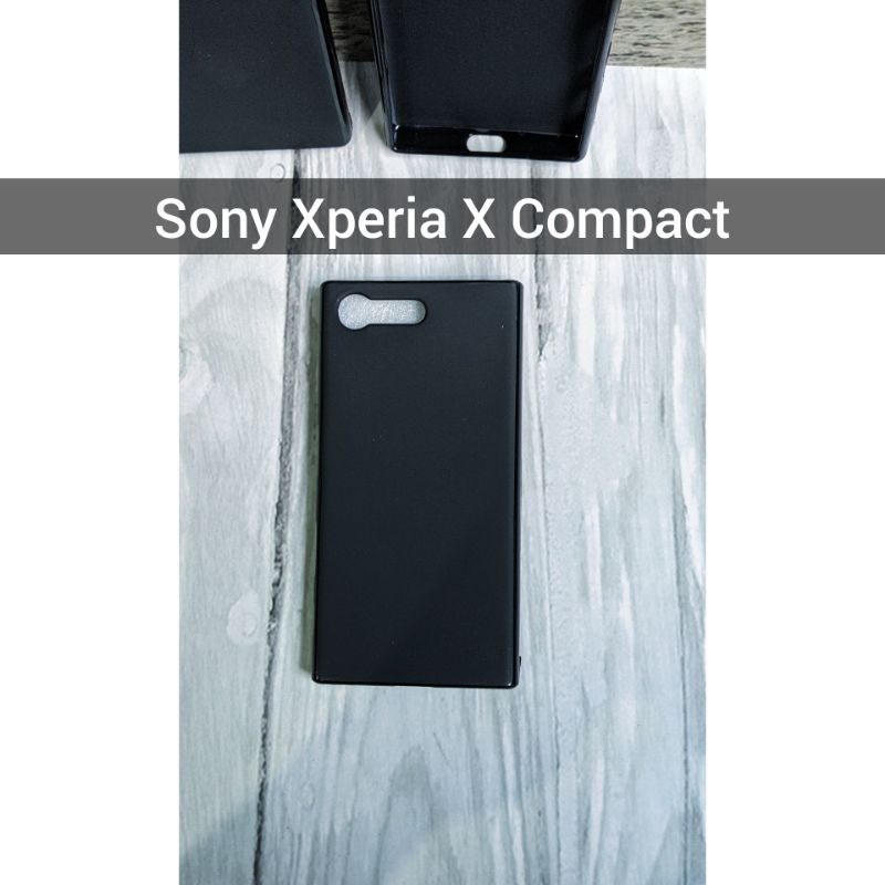 Case Sony Xperia X Compact blackmate softcase Sony X mini F5321 SO-02J F5321 docomo global AU soft-3
