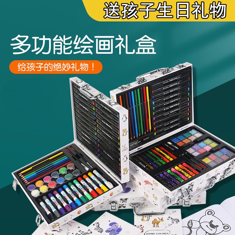 

ஐPena cat air TK set seni khusus 48 pieces 58 pieces 64 pieces lukisan set kotak hadiah perlengkapan