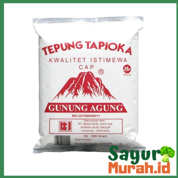 

Tepung Tapioka Cap Gunung Agung | Tapioca 500gr