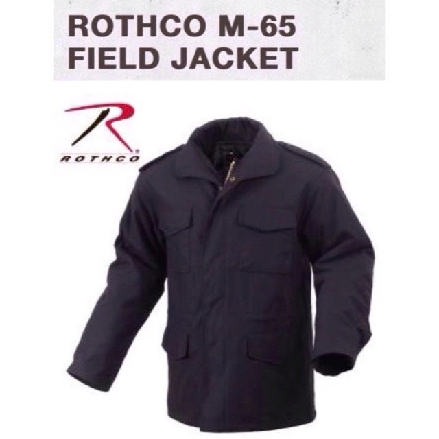 Jaket ROTHCO ULTRA FORCE M65 Field Jacket Military Tactical Militer Hitam Black