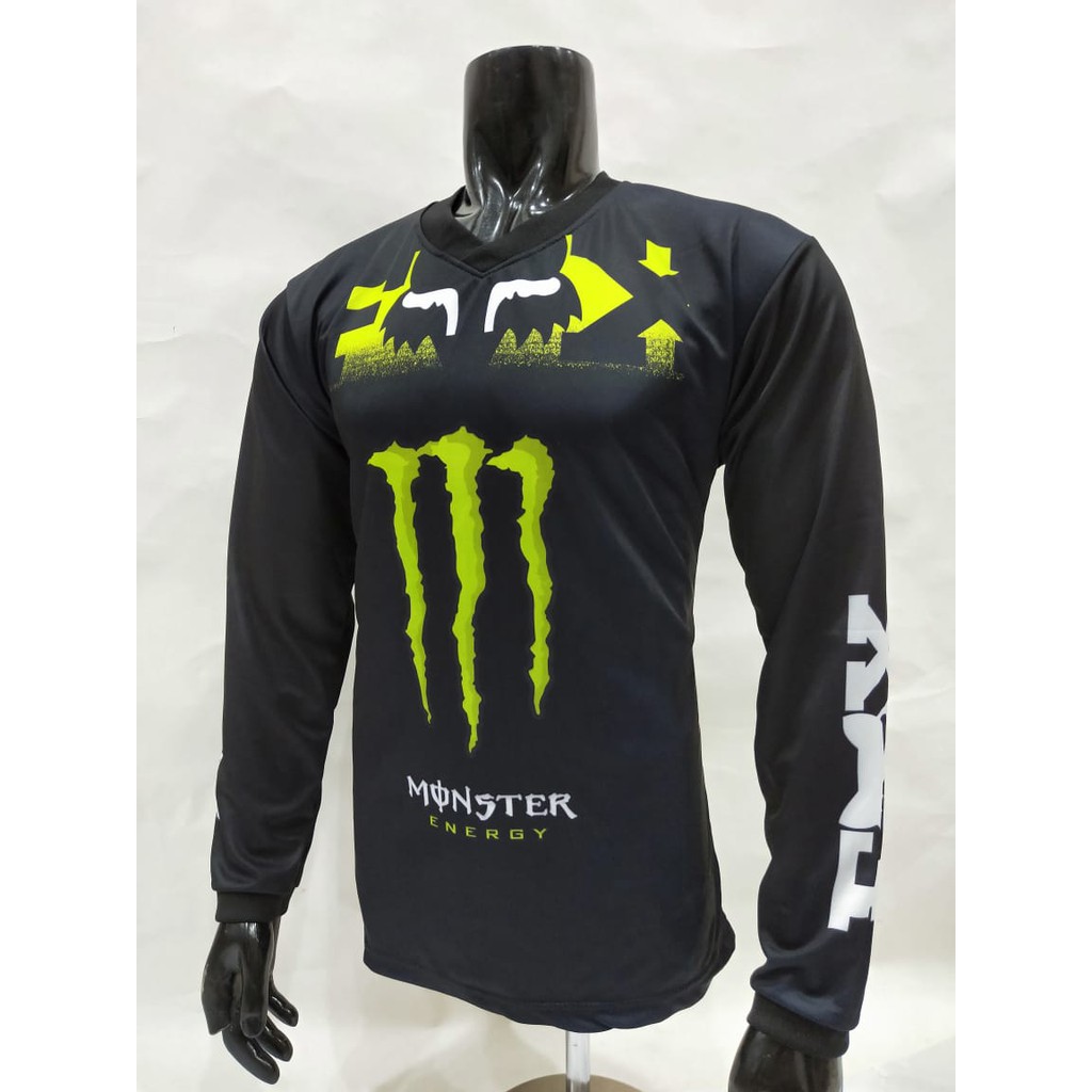  kaos  jersey sepeda baju kaos motor cross  foxer panjang 