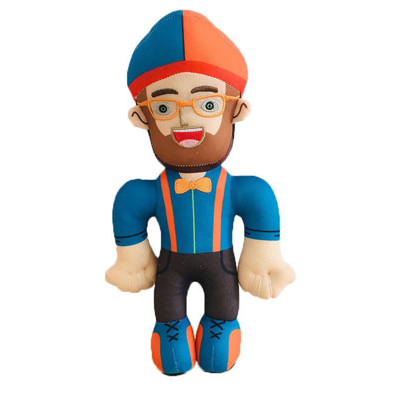 28cm Blippi New Plush Figure Mainan Boneka Boneka Lembut Untuk Hadiah Anakanak