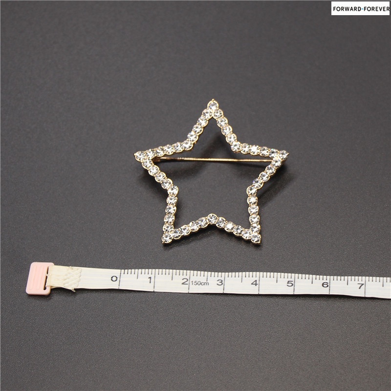 New star crystal pin Tudung safety pin M70023