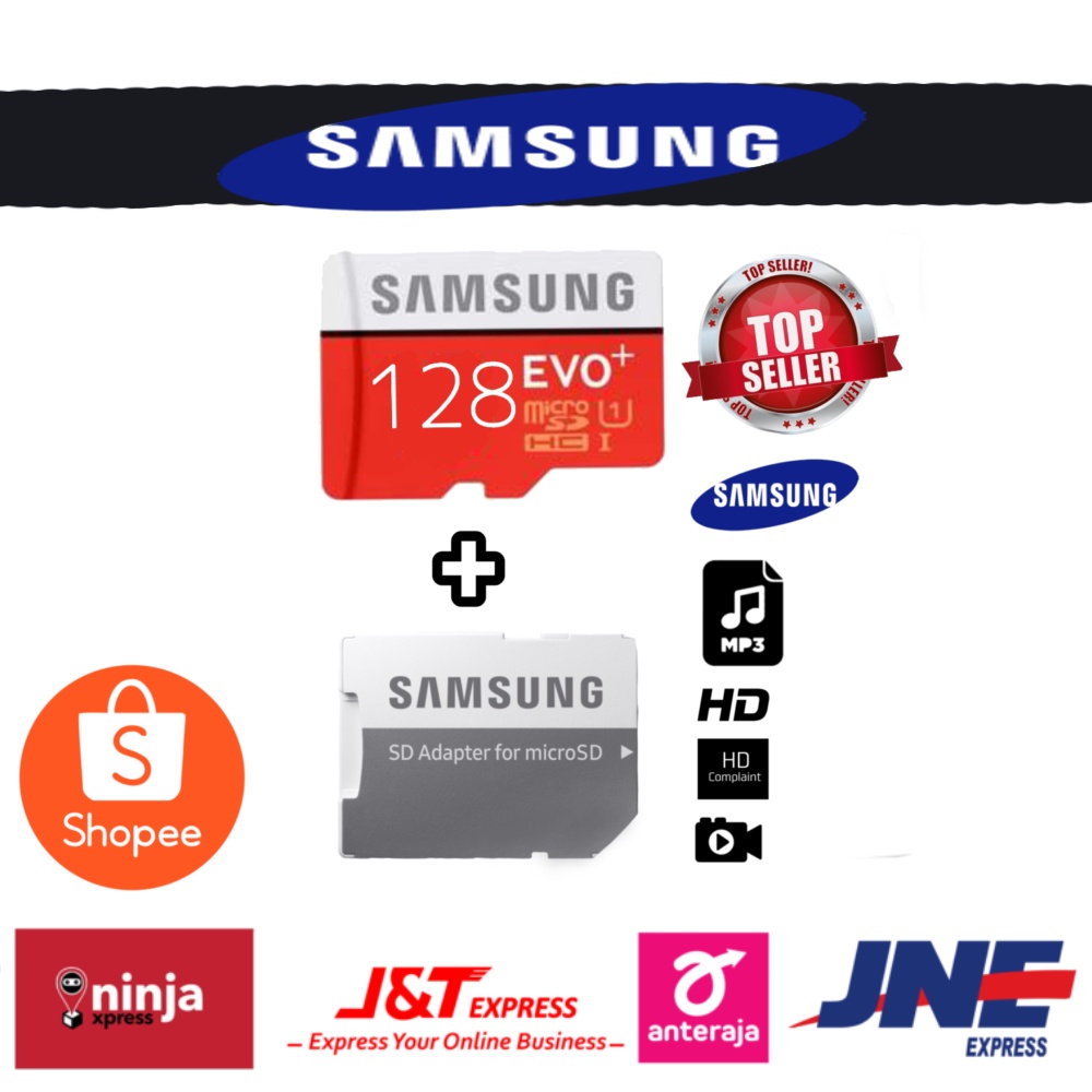 Memory card EVO 128GB Class 10 / MMC EVO 128GB / memory hp EVO 128GB class 10