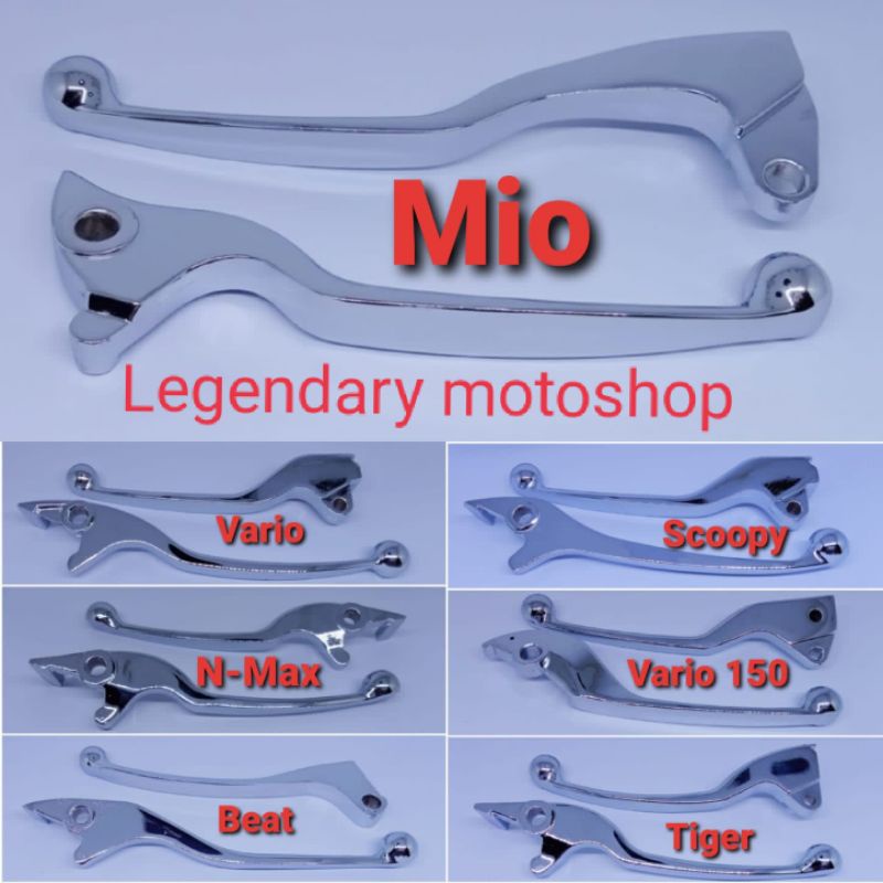 Handle rem Chrome standar Beat Vario.150 MIO Scoopy Vixion Tiger