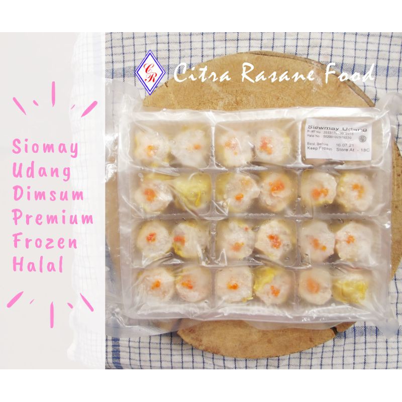 

Siewmay Udang / Siomay Udang Dimsum Premium Frozen Halal