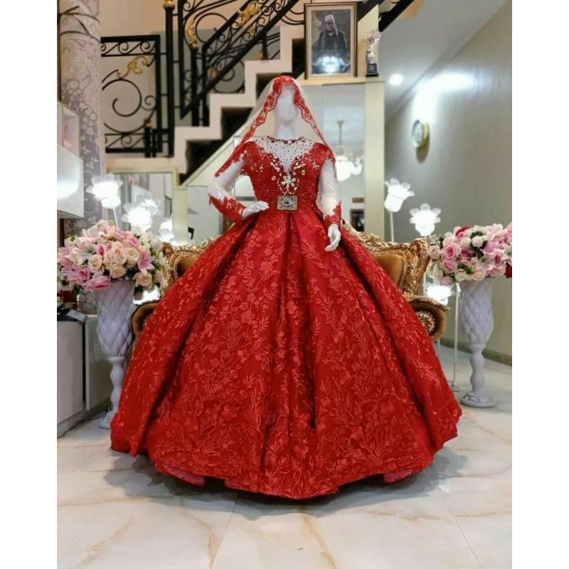 GAUN PENGANTIN BARBIE MEWAH//GAUN WEDDING MODERN//GAUN