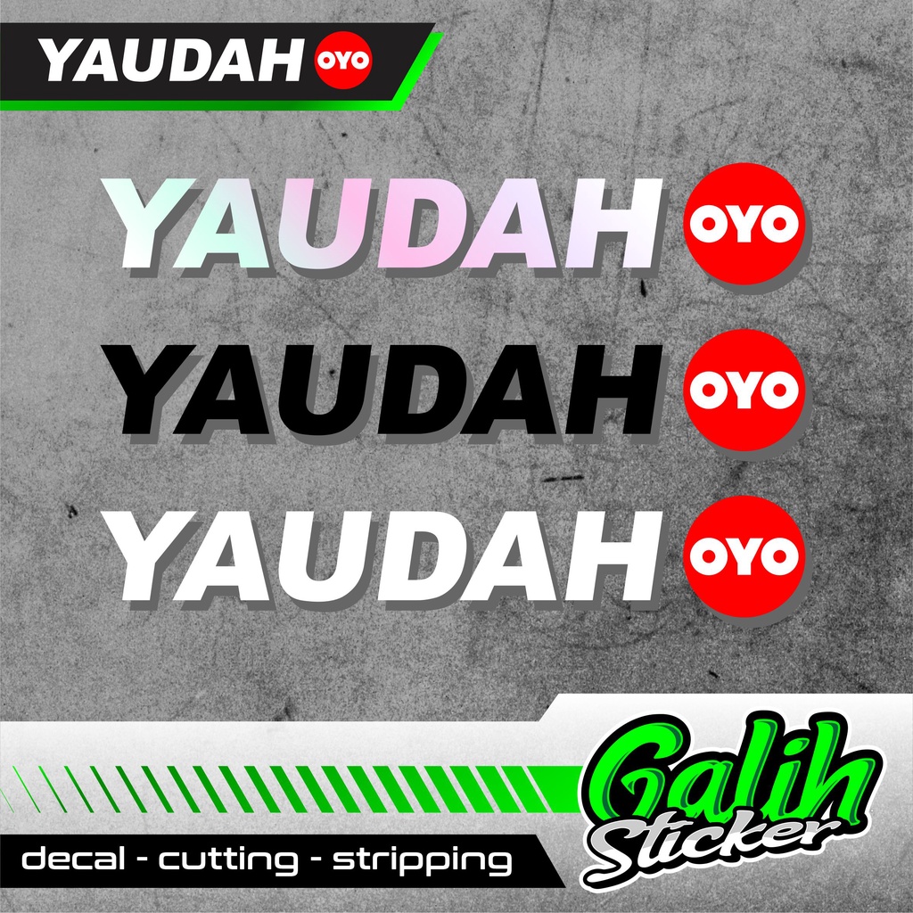 Sticker Yaudah OYO