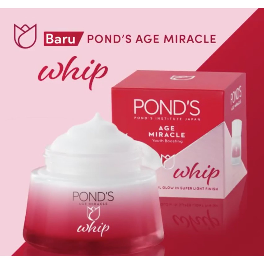 Ponds Age Miracle Moisturizer Retinol Day Cream Whip - 20gr / 50gr