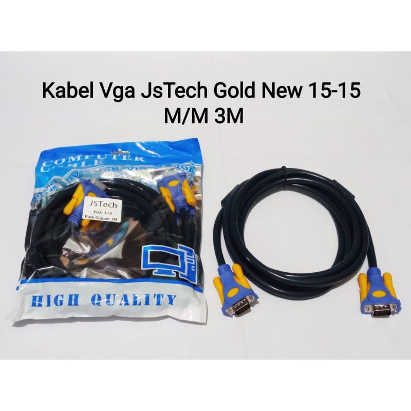 Kabel Vga Full HD JSTech 3mt