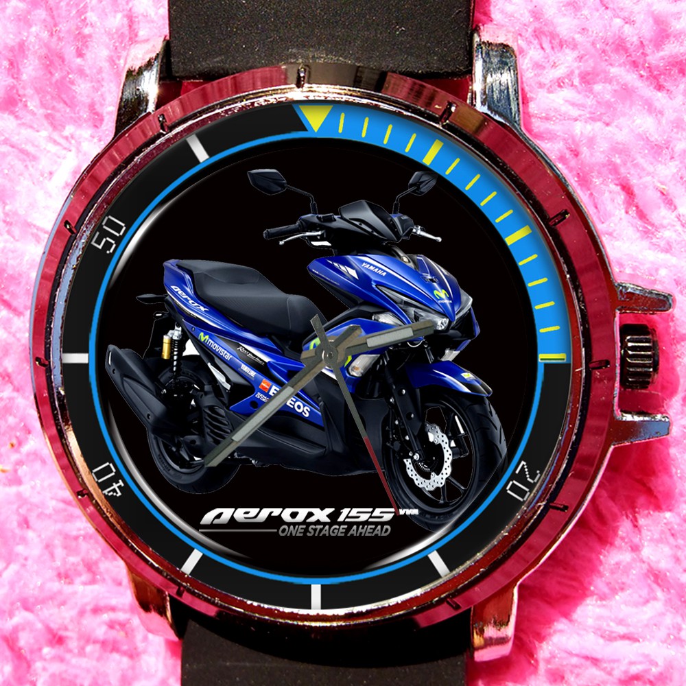 jam tangan custom yamaha aerox 155 moviestar