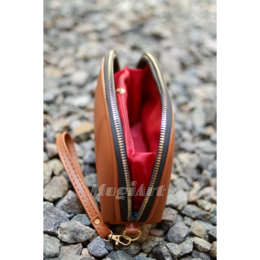 DOMPET COIN KULIT/INITIAL NAMA/CUSTOM NAMA
