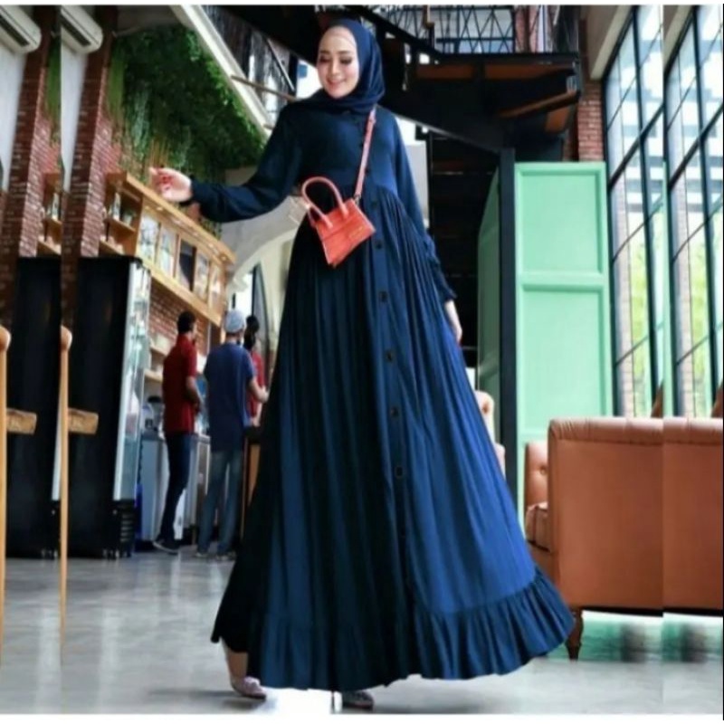 Gamis syar'i terbaru gamis alesha.