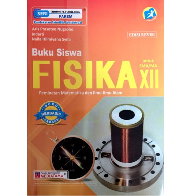 Buku Siswa Fisika Kelas Xii 12 Sma K13 Revisi Mediatama Shopee Indonesia