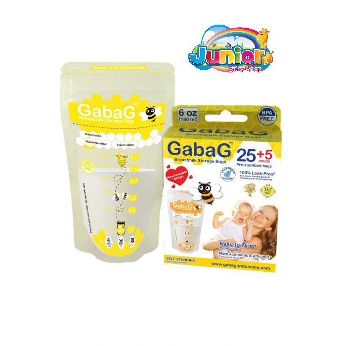 TERMURAH!! Gabag Breast Milk Storage Bags 180ml