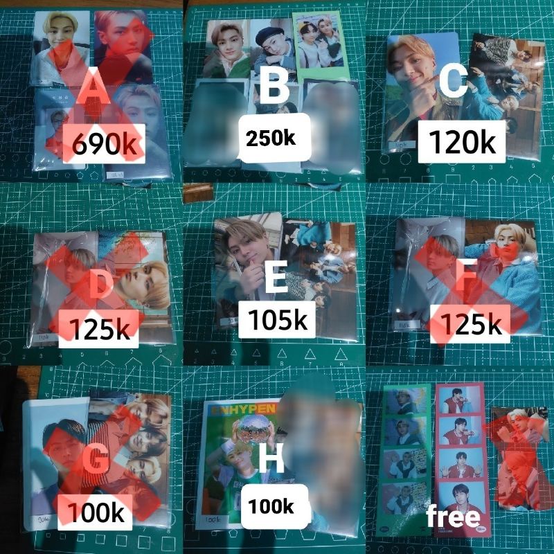 photocard pc jay enhypen Idc sg 21 pob balon bene qoo10 synnara shopee rpc gguggu bdo bdc