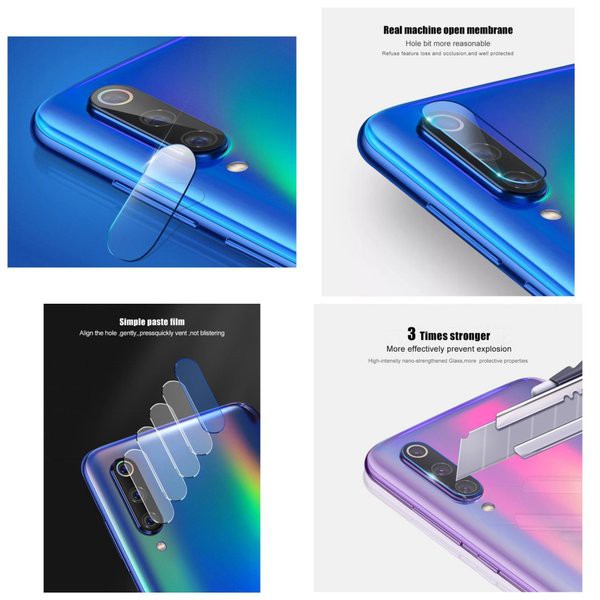 KOREAN Camera Glass Redmi Note 9 Pro 6.67 inch Anti Gores Kaca Kamera Redmi Note 9 Pro Lens Protecto